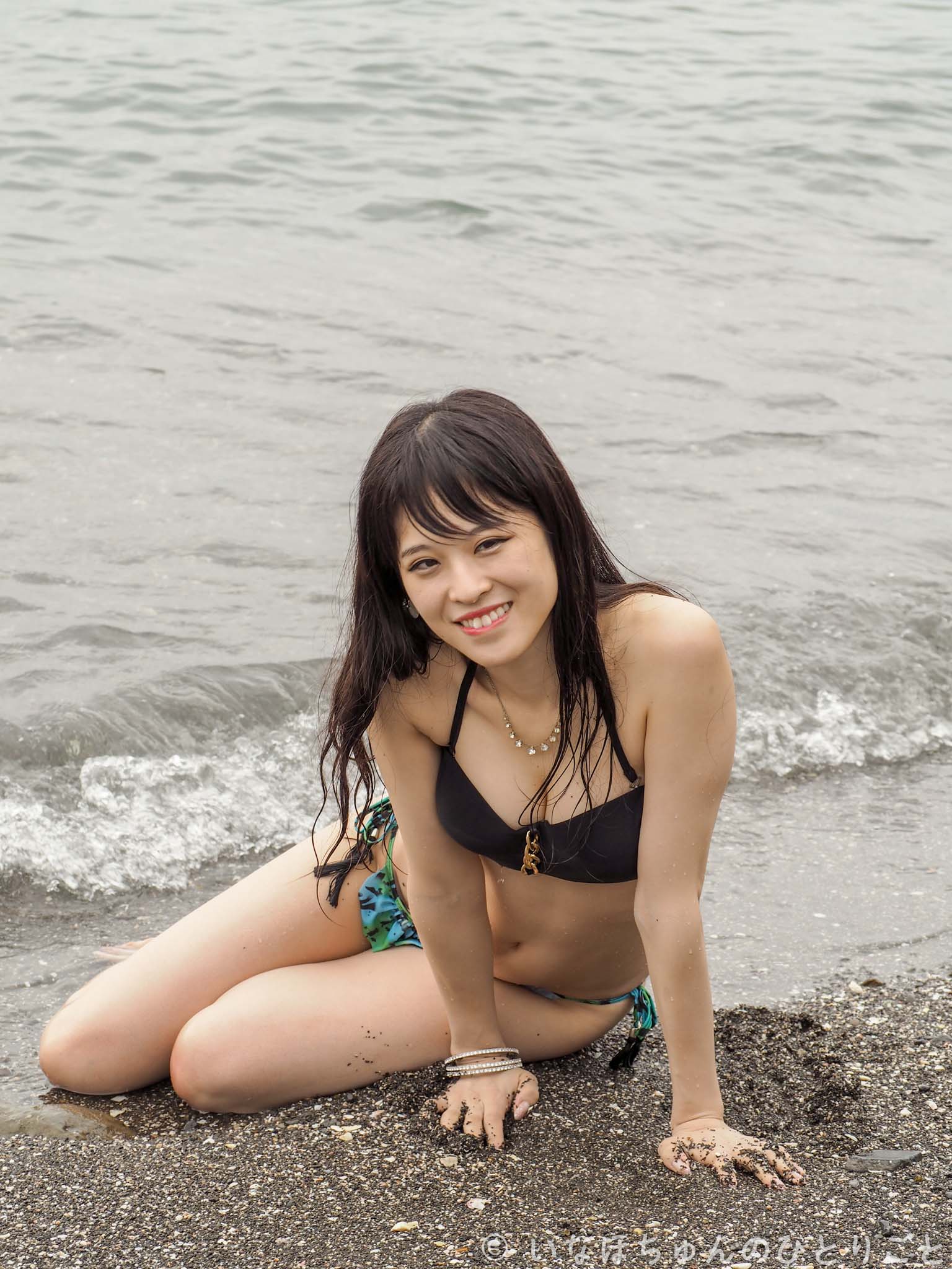 2018.09.02 東京写真連盟 夏の油壺海岸 水着モデル撮影会＠油壺荒井浜海岸 藍田麻利衣　午後 36枚目