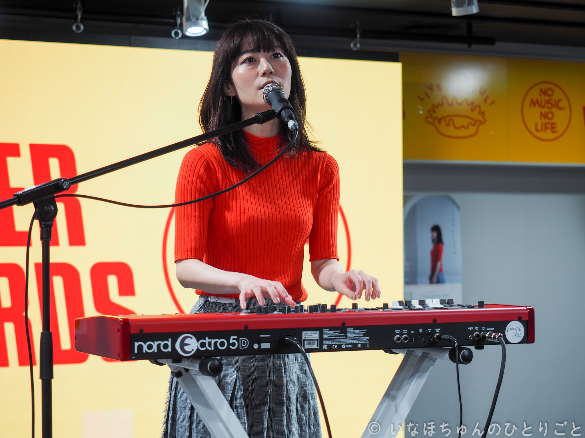 2019.06.15 1st mini album「まるとさんかく」リリース記念イベント＠タワーレコード渋谷店 5Fイベントスペース 新津由衣 6枚目