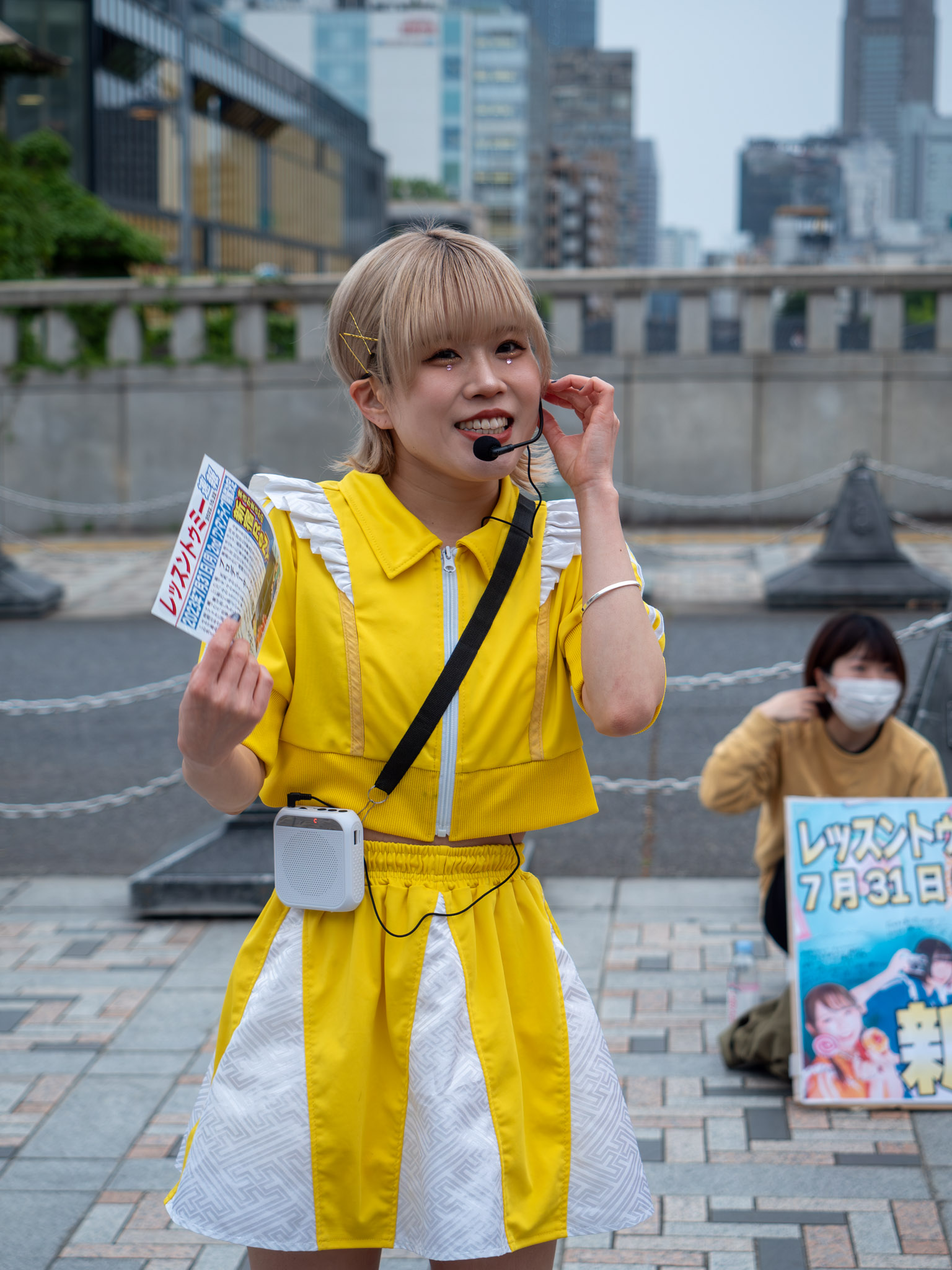 2023.04.14  路上ライブ＠原宿駅前 レッスントゥミー 9枚目