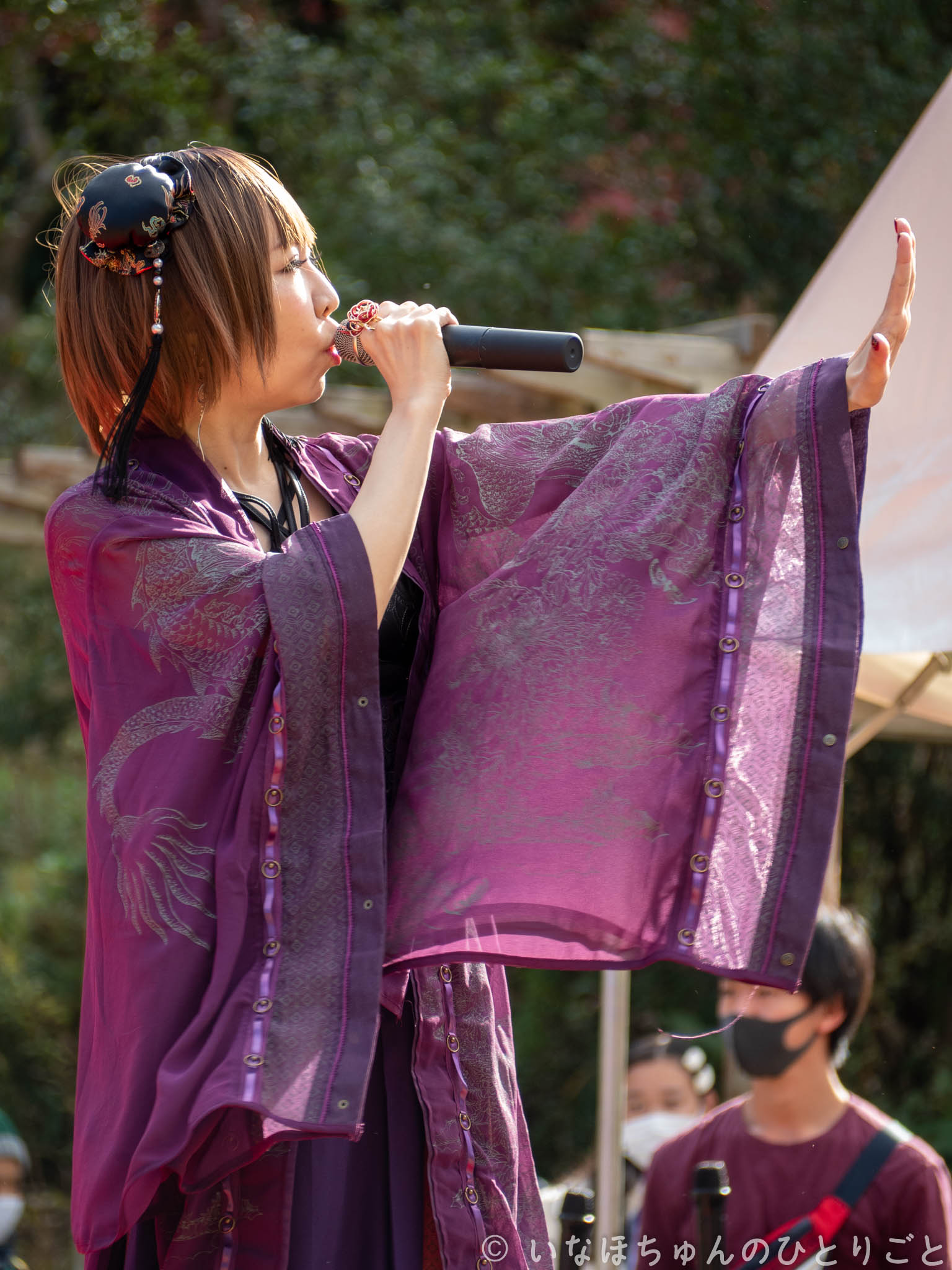 2020.11.22 食の祭典 フリーライブ＠生田緑地 yucat 10枚目