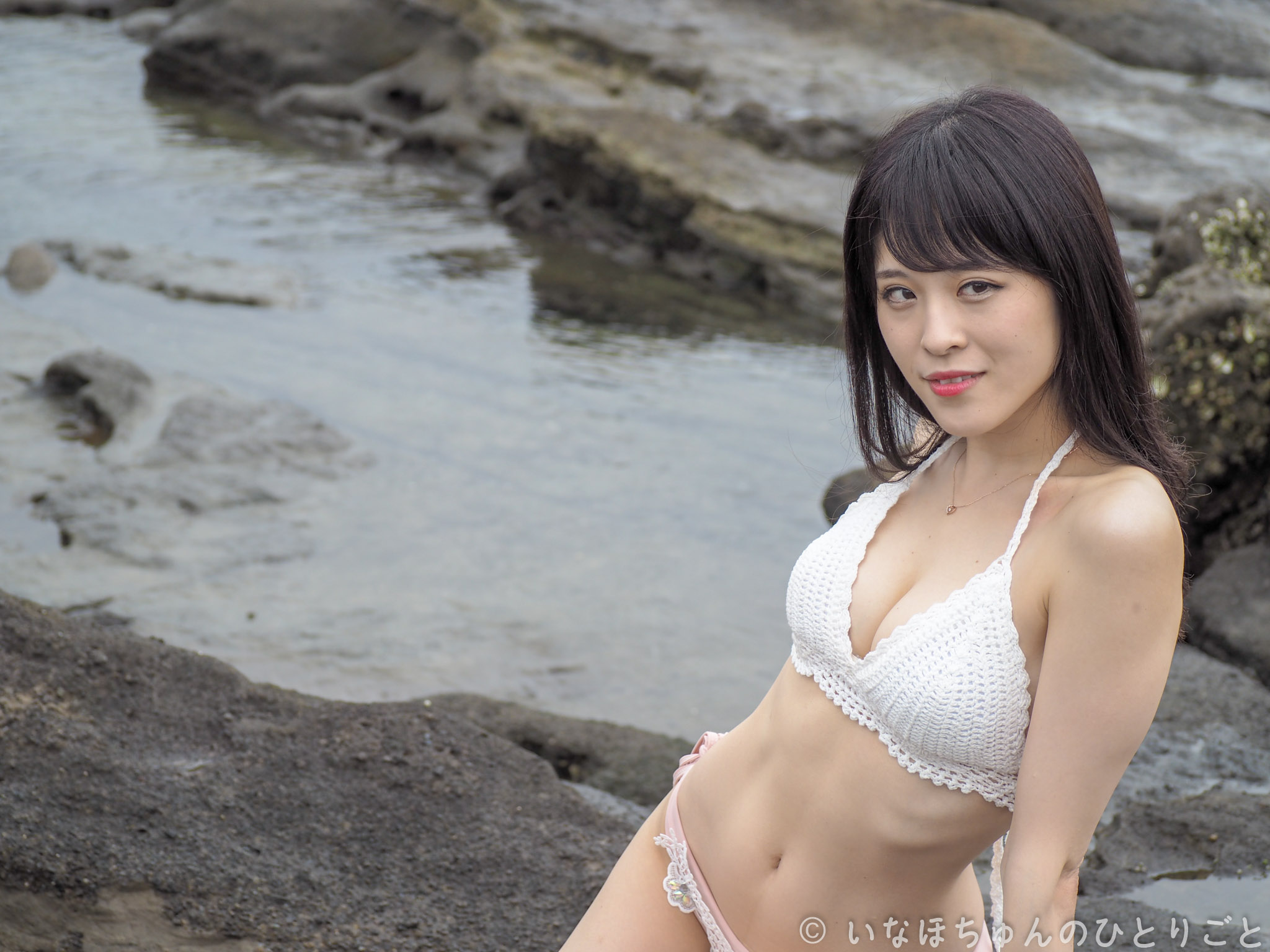 2018.09.02 東京写真連盟 夏の油壺海岸 水着モデル撮影会＠油壺荒井浜海岸 藍田麻利衣　午前 9枚目