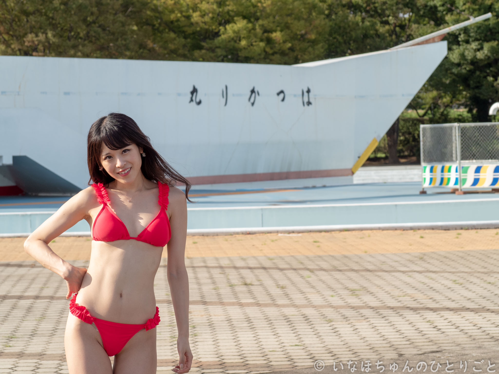 2018.09.23 東京写真連盟 川越水上公園 水着モデル撮影会＠川越水上公園 藍田麻利衣　午後 28枚目