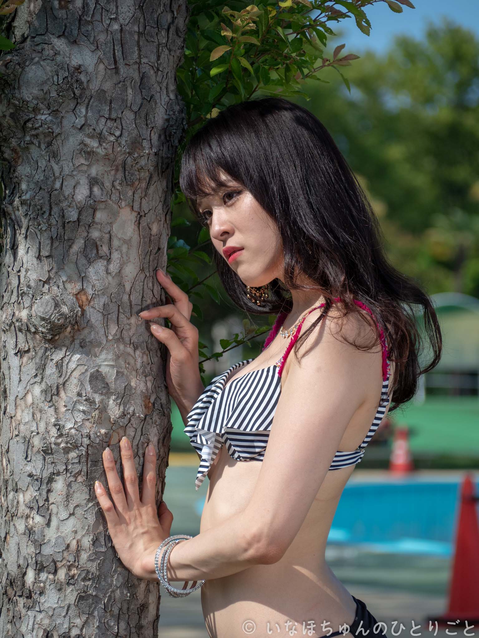 2018.06.03 東京写真連盟 水着モデル撮影会＠しらこばと水上公園 藍田麻利衣　午後 31枚目