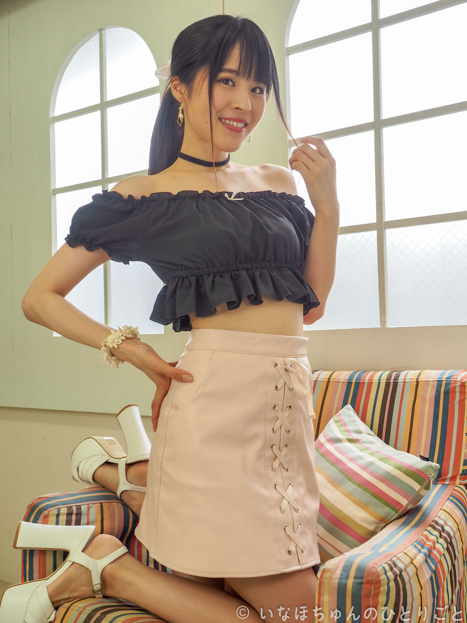 2017.08.12 ミスFLASH2018 セミファイナルバトル 撮影会＠Fresh! Zero Studio 藍田麻利衣　４ターン目 11枚目