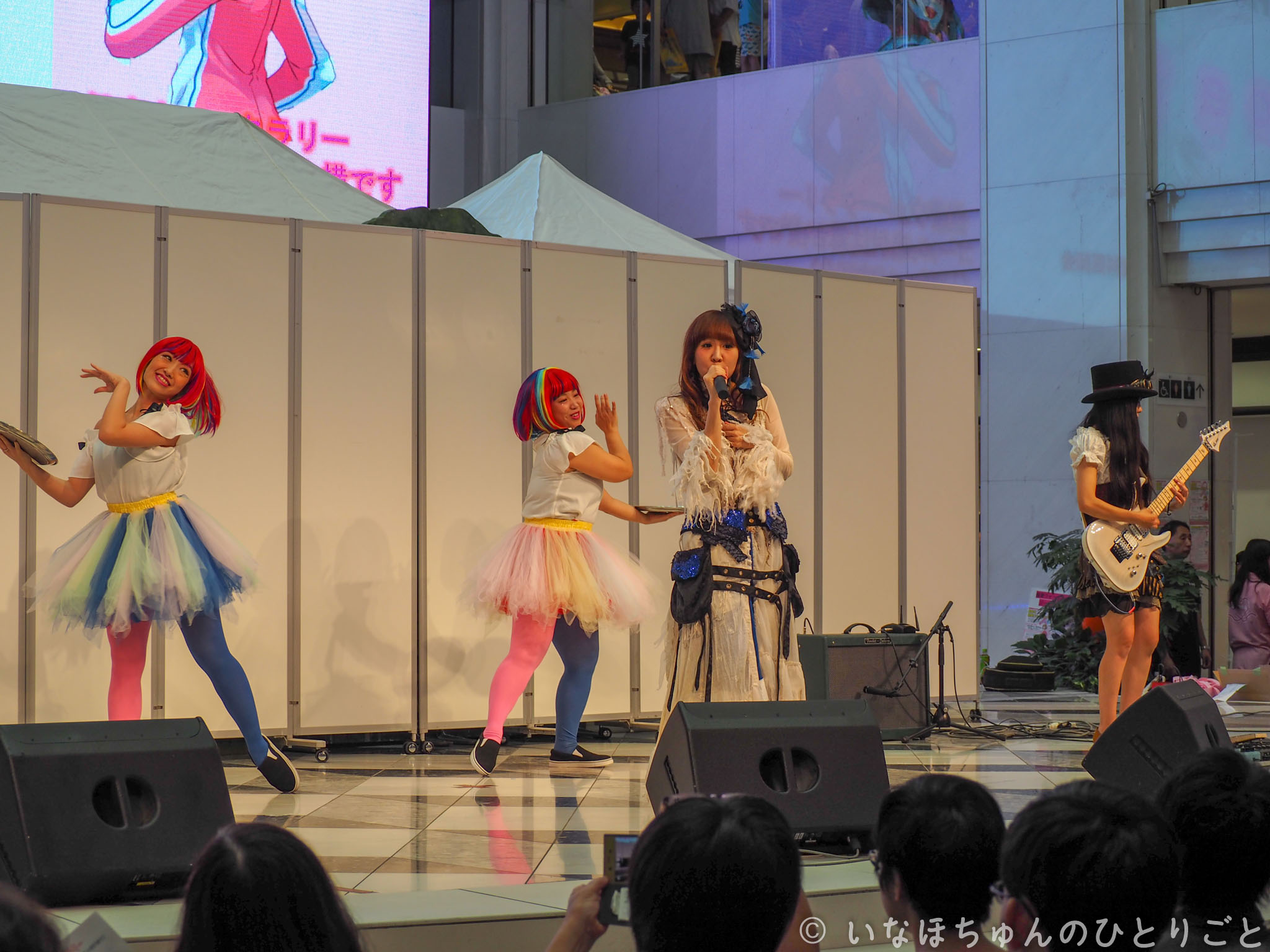 2018.10.08 ガン予防ライブ＠サンシャインシティ噴水広場 yucat 1枚目