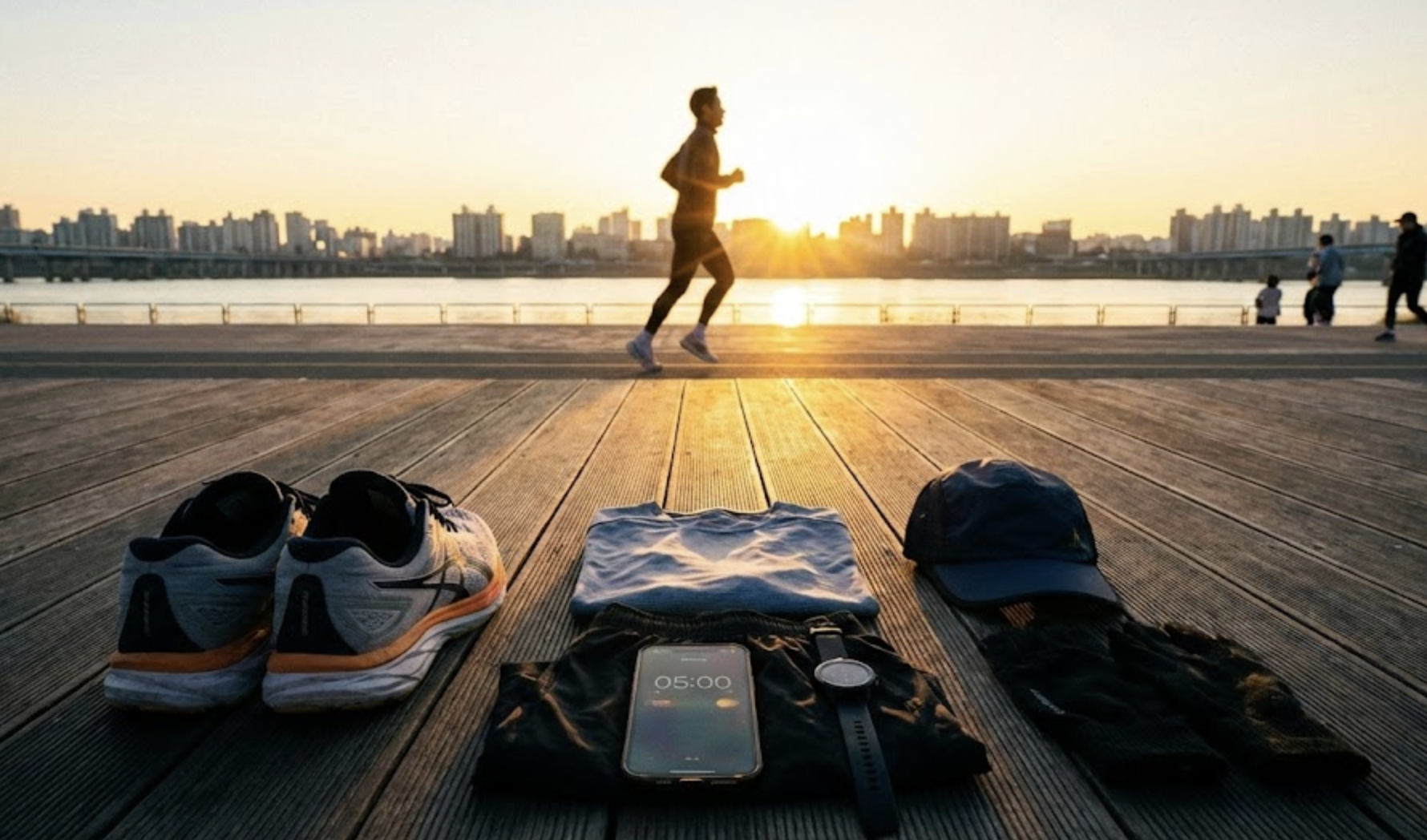 日の出ランを継続するための8つのコツ。意思に頼らず「仕組み」で走る方法