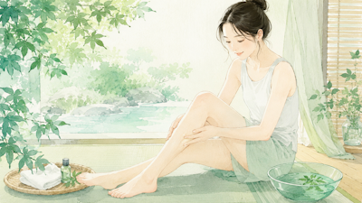 足のむくみの原因とは？夏のだるさ解消セルフケアと鍼灸でできること