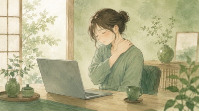 デスクワークの疲れが取れない原因とは？自宅ケアと鍼灸でできること