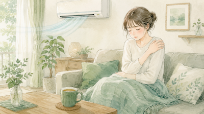 夏のクーラー冷えがつらい原因とは？自宅ケアと鍼灸でできること