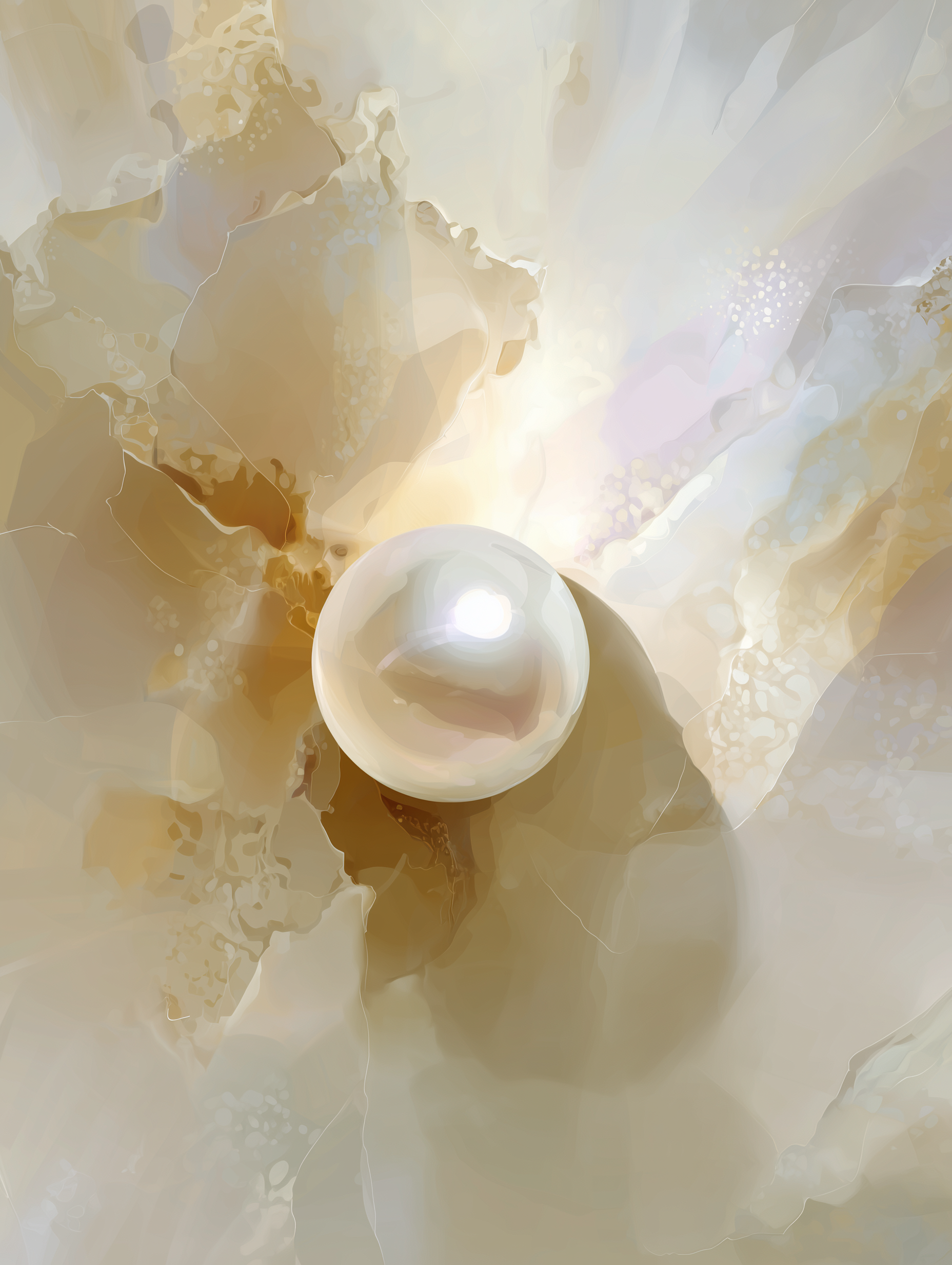 Pearl Oyster (真珠母貝（しんじゅぼがい）) - 原石図鑑 | Jewelism MARKET