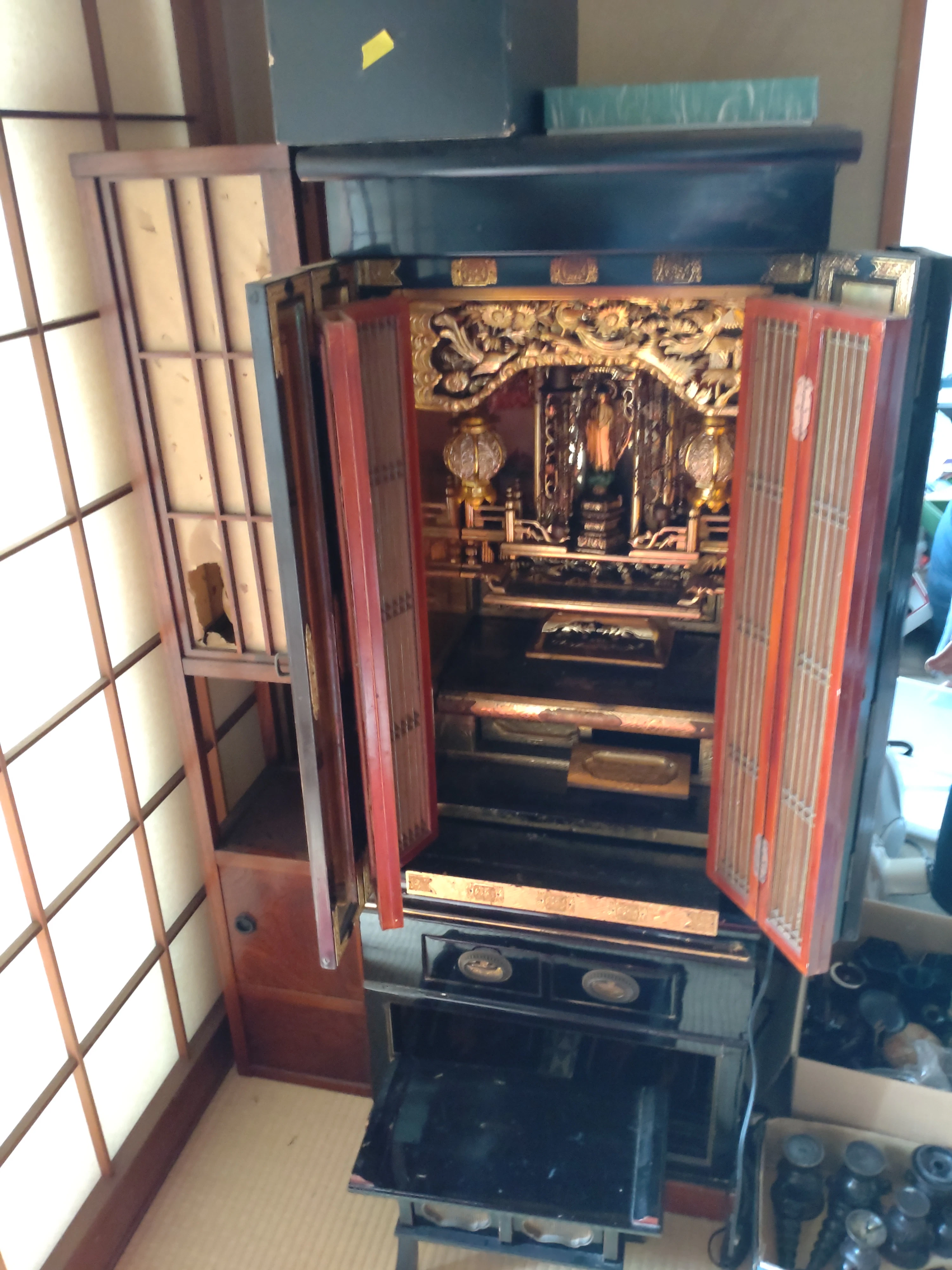 本日は東広島市に仏壇の整理サムネイル画像