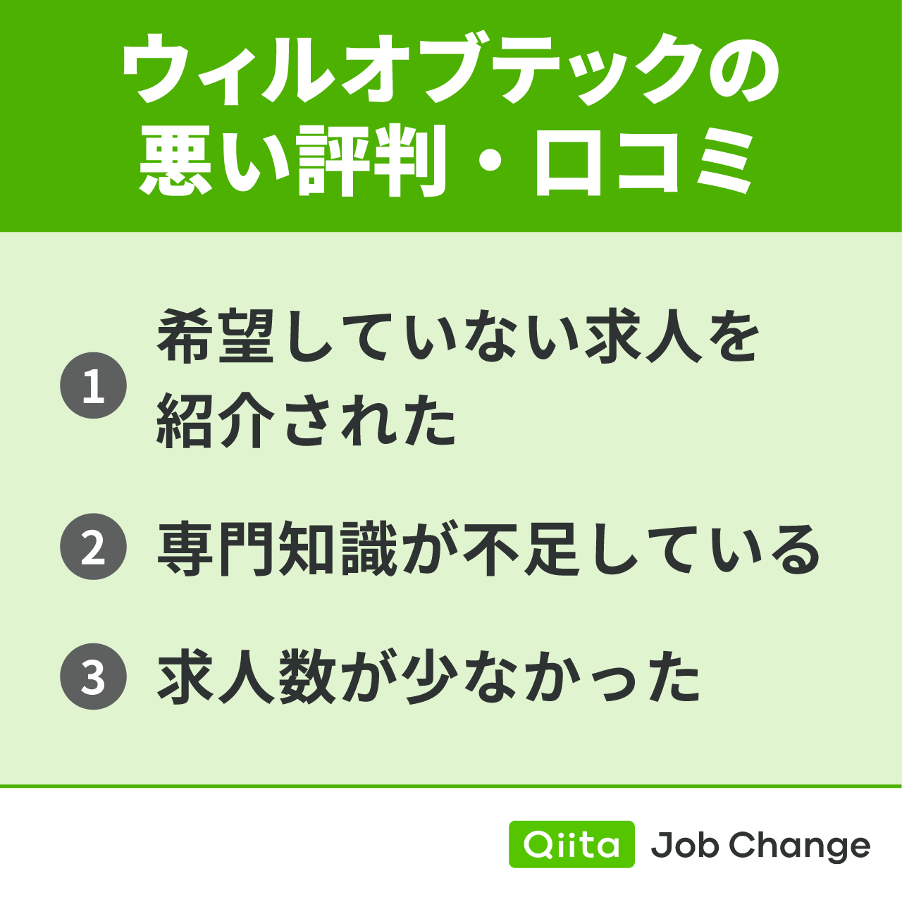 ウィルオブテックの悪い評判・口コミ