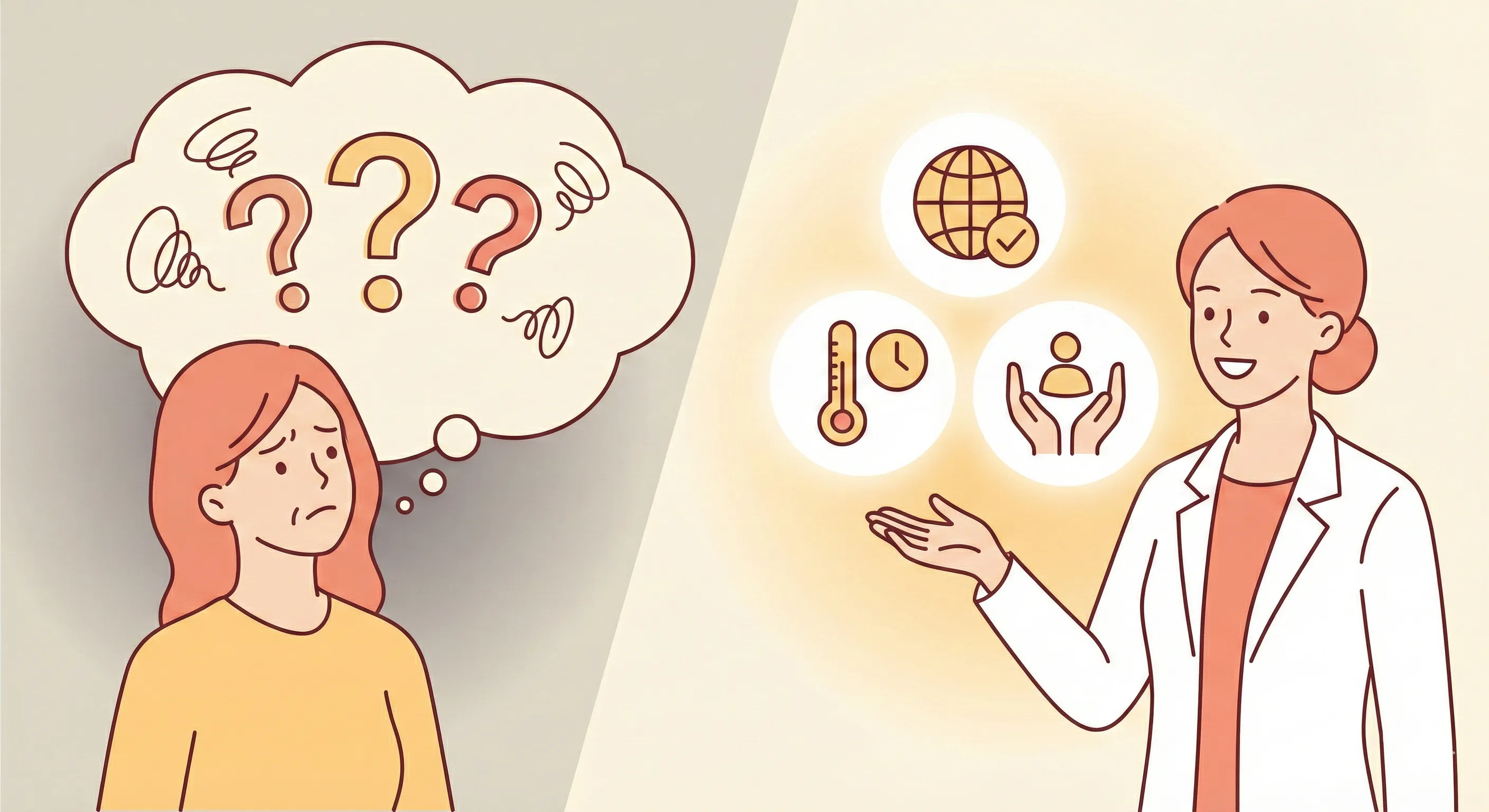 医師への相談と疑問の解消