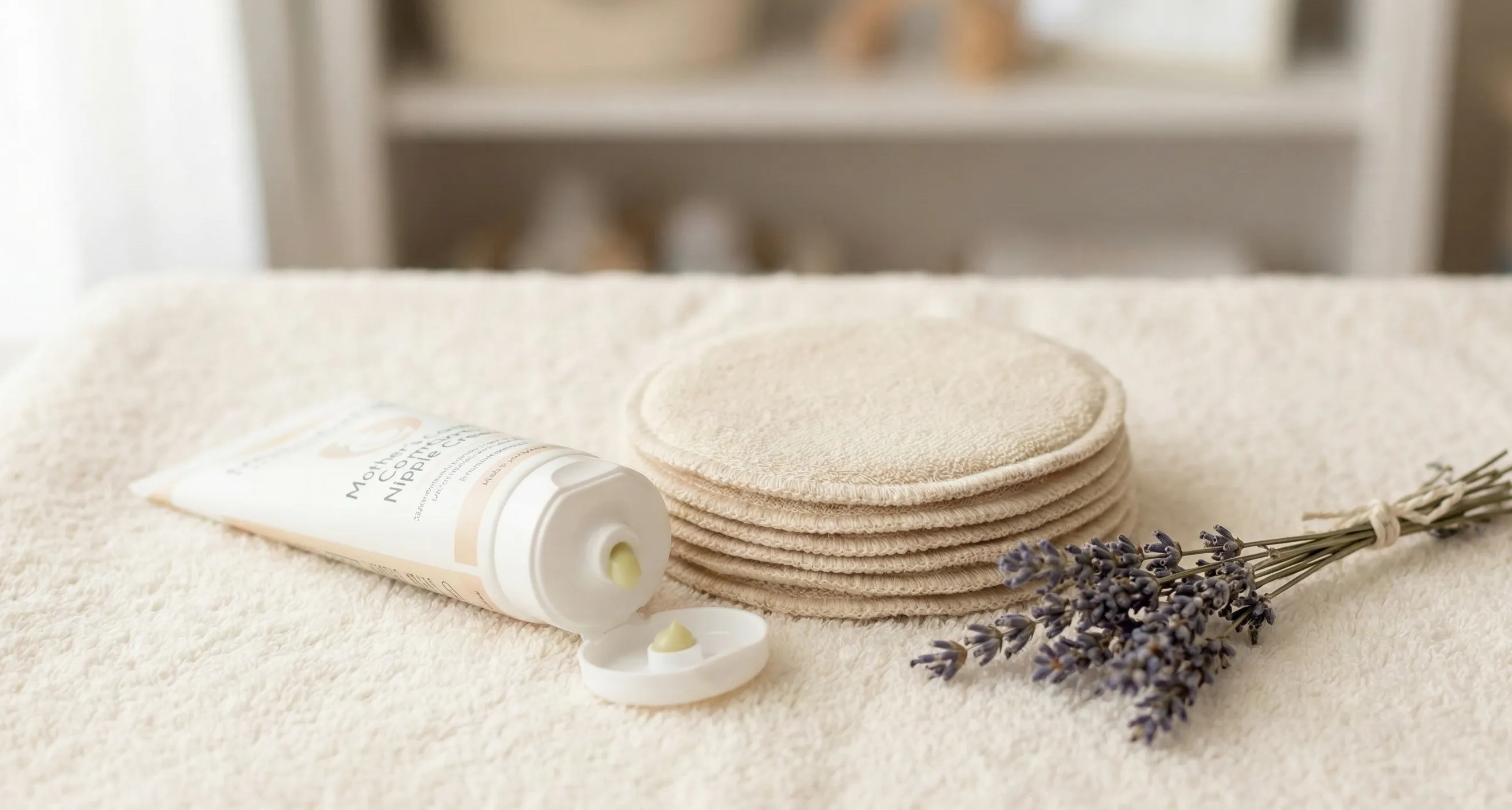 クリームと母乳パッド