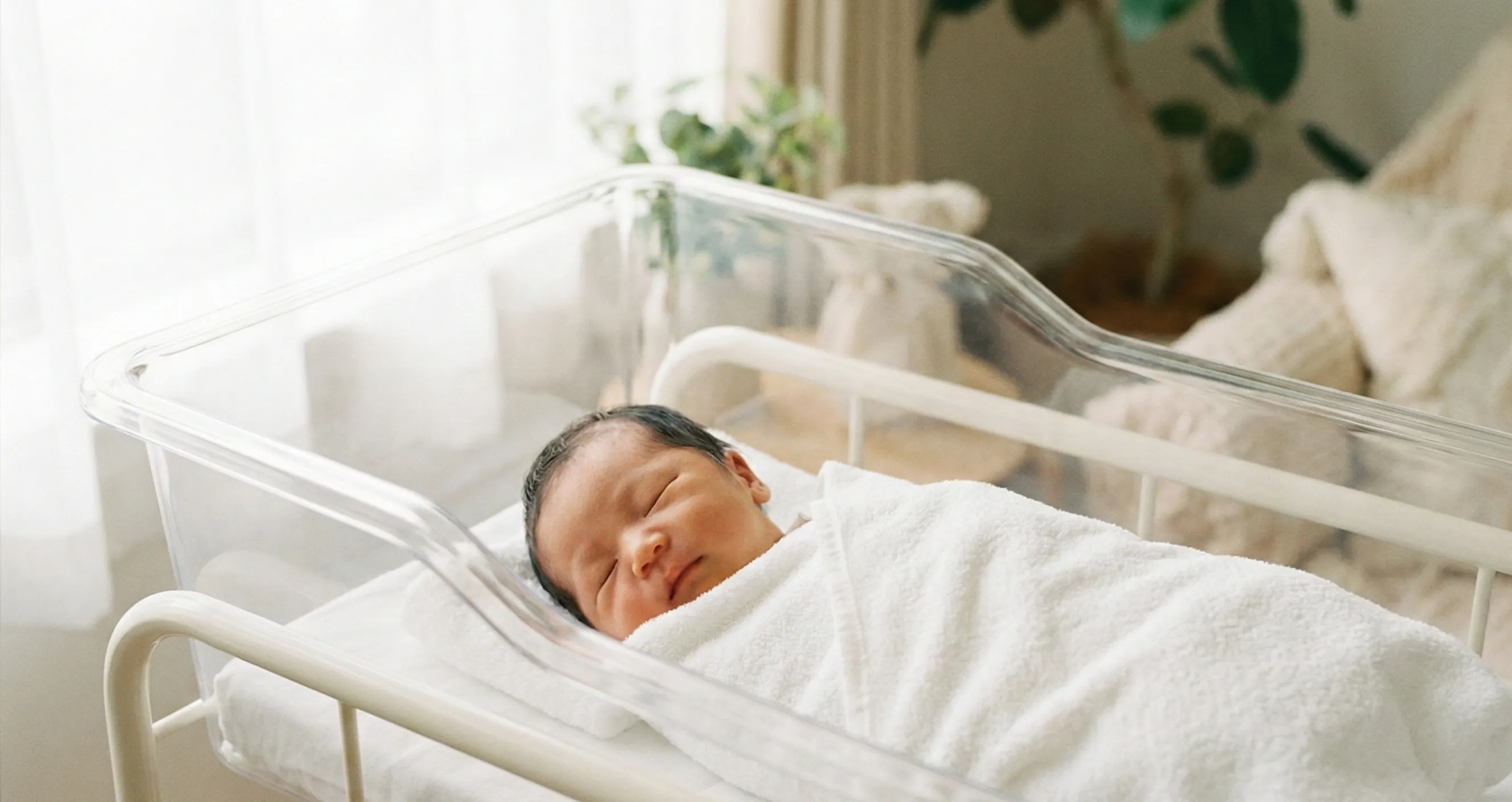 寝ているあかちゃん