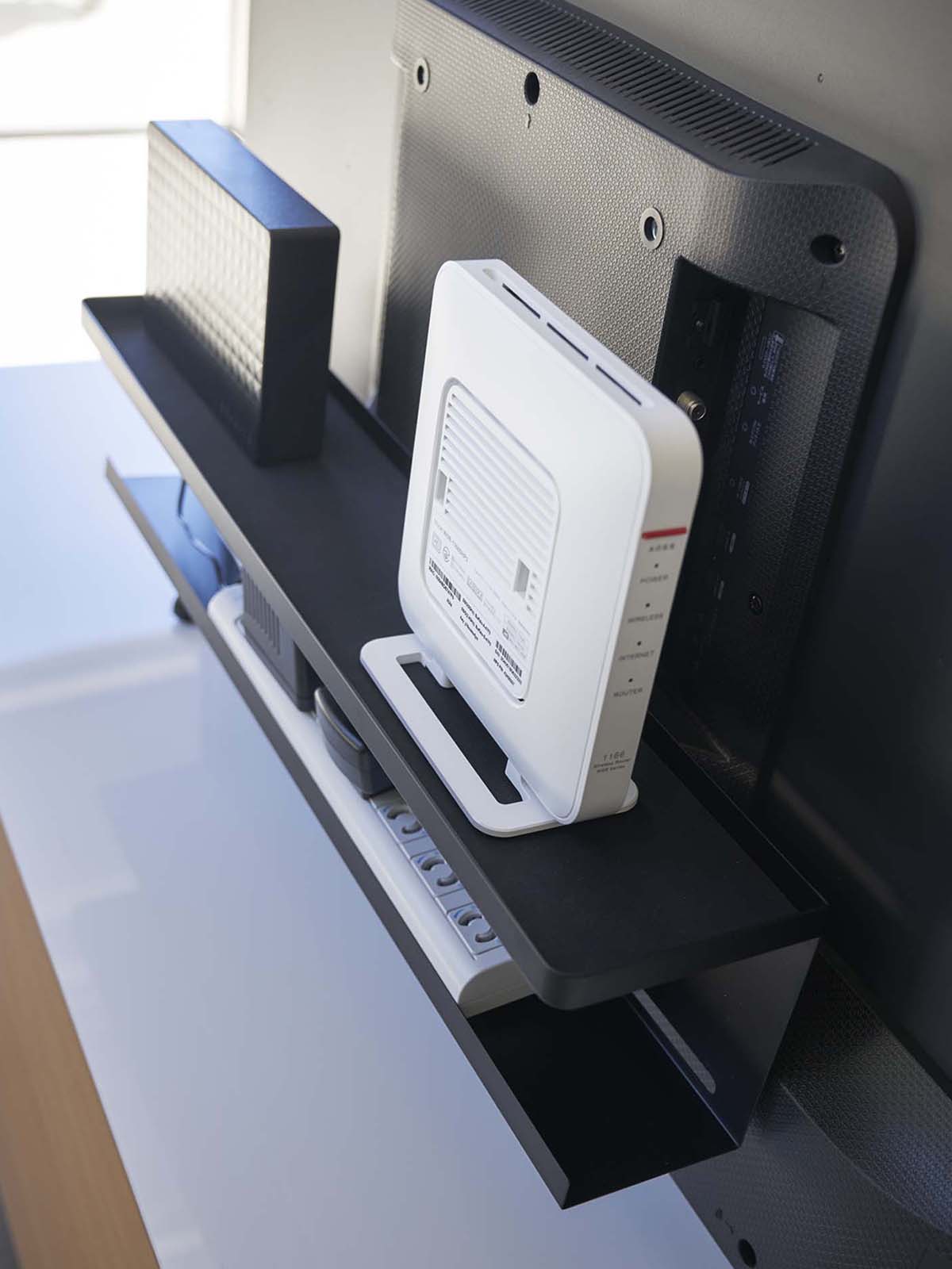 smart ｜ テレビ裏収納ラック スマート ｜ 山崎実業