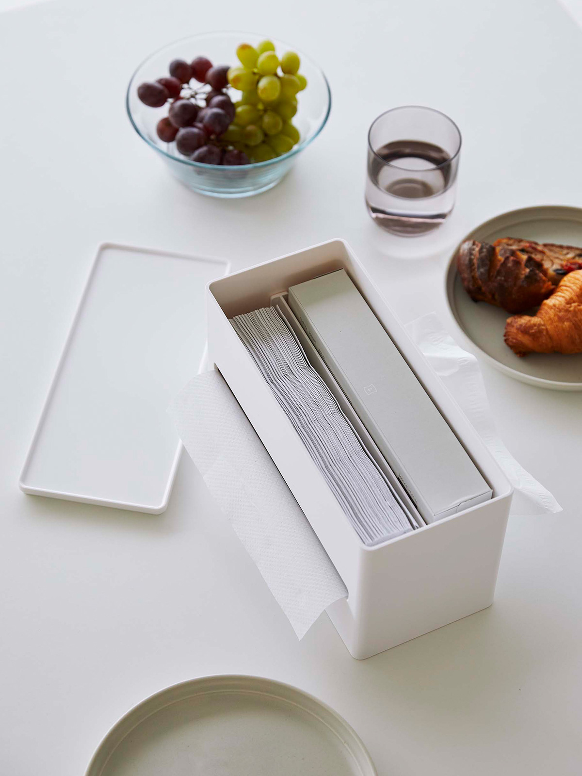 山崎実業 tower ｜ コンロ奥ラック 3段 タワー ｜ 山崎実業