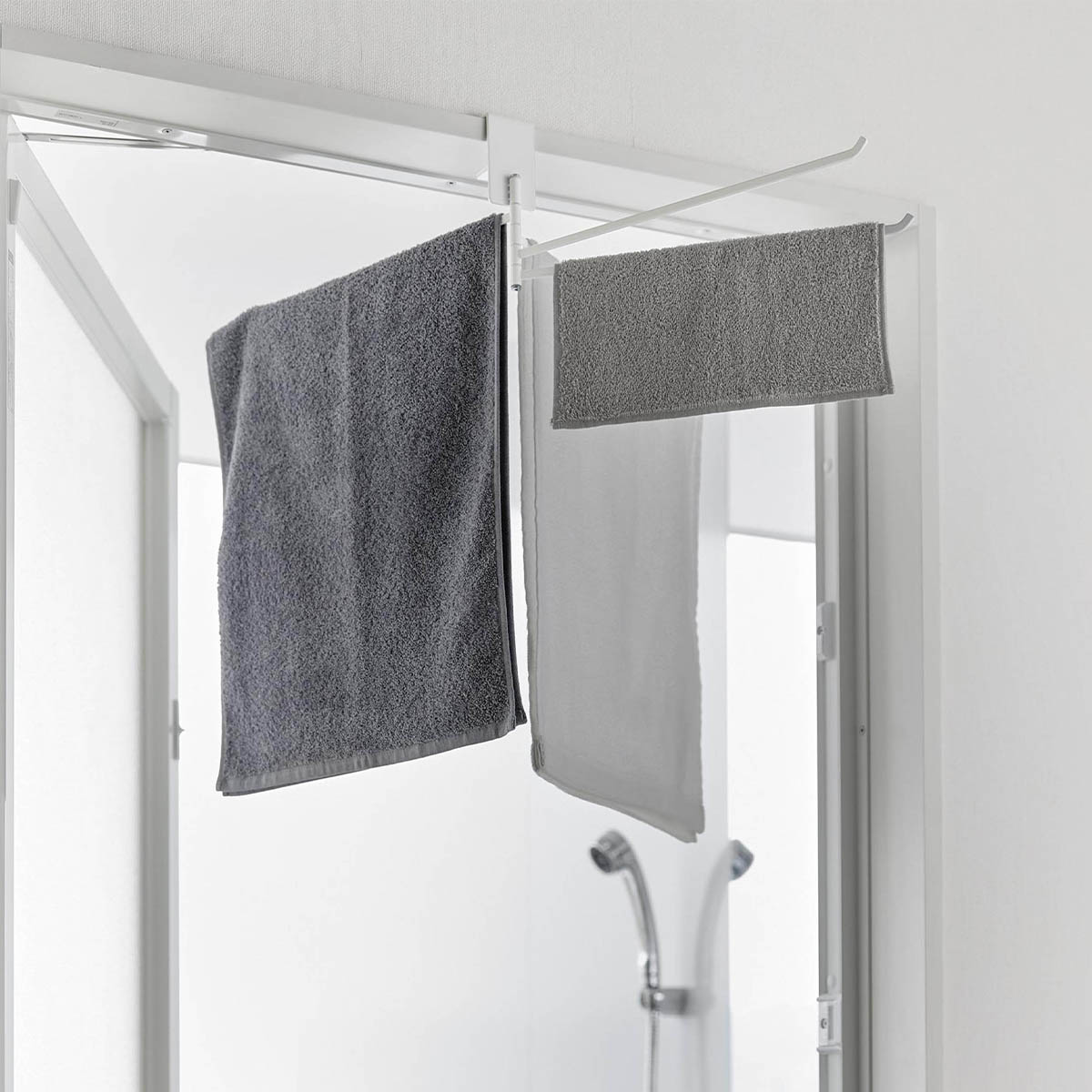 室内洗濯干し 室内物干し ランドリーフック 壁面用タイプ （ 部屋干し 壁 室内物干し