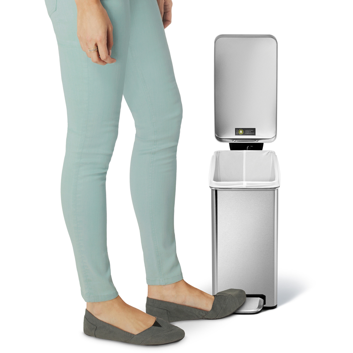 simplehuman ｜ ステップダストボックス 10L ｜ 山崎実業