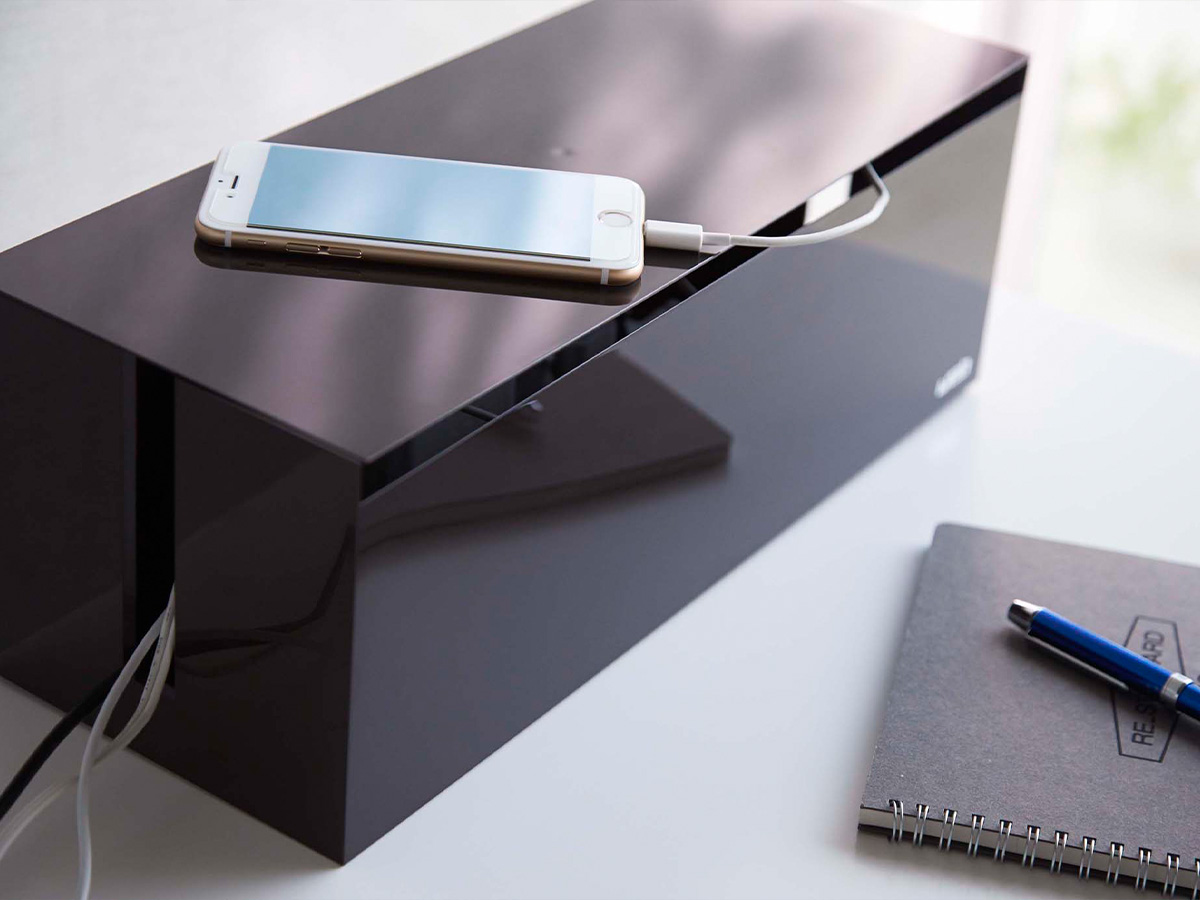 web ｜ ケーブルボックス ウェブ L ｜ 山崎実業