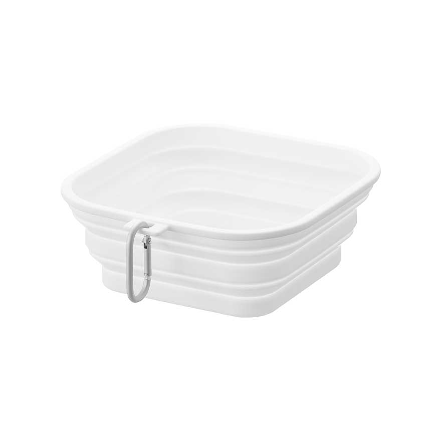 nooks ｜ 蓋付き折り畳みペットフードボウル ヌークス L ｜ 山崎実業