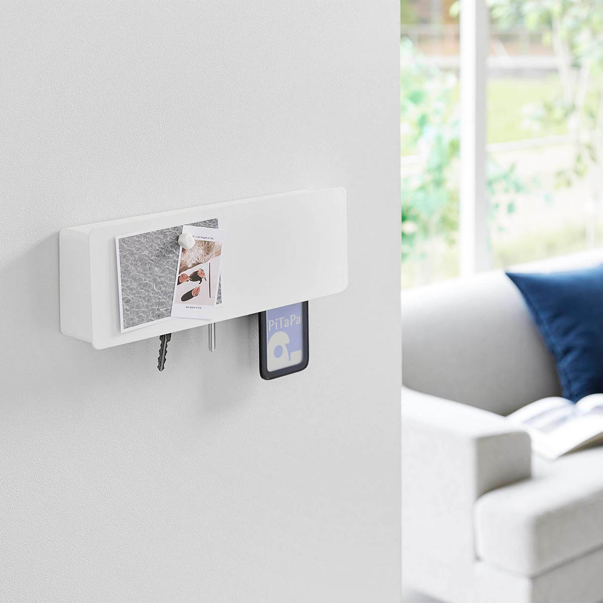 ゆきなタワー tower ｜ 壁付けキーフック タワー ロング ｜ 山崎実業