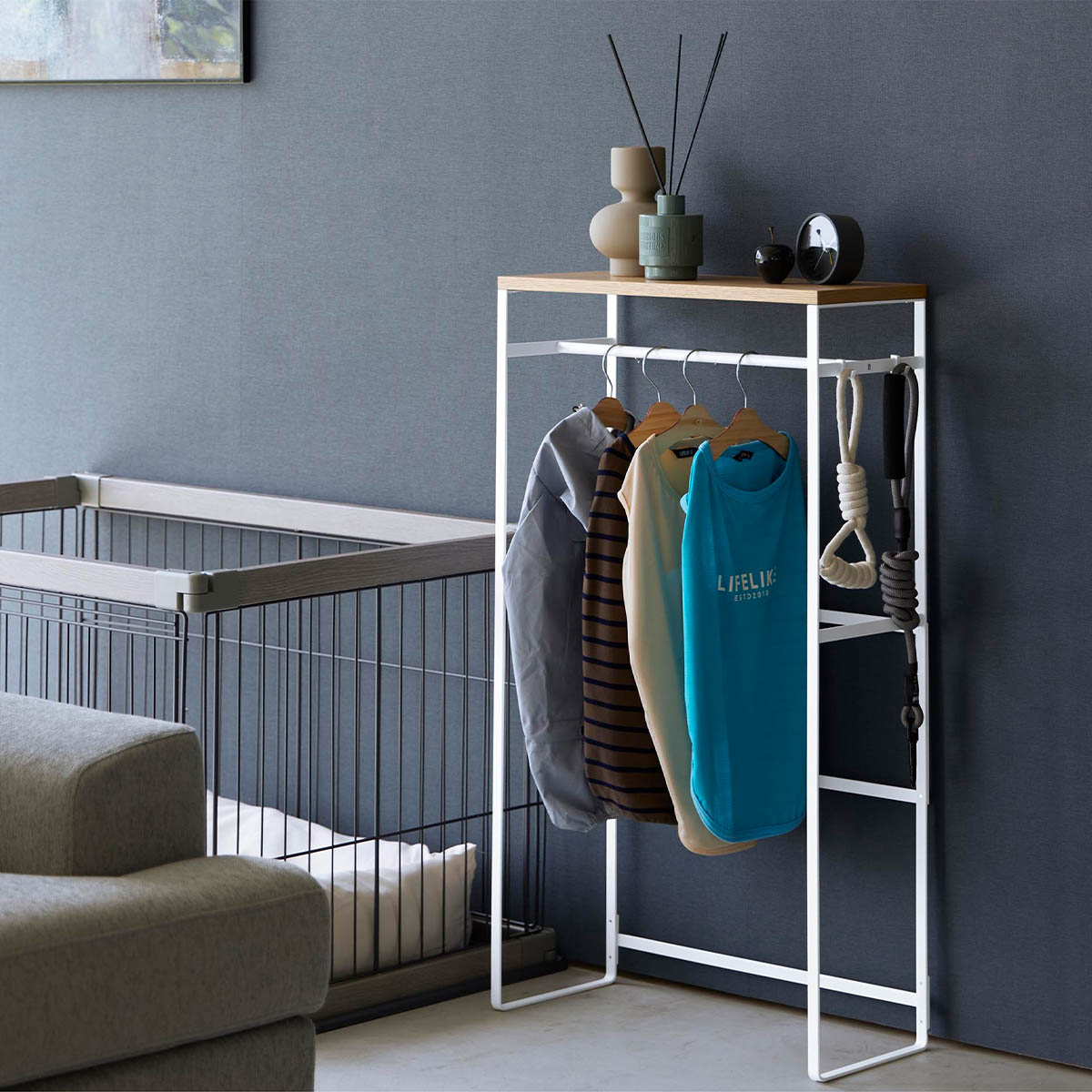 nooks ｜ ペットコートハンガーラック ヌークス H88.5 ｜ 山崎実業