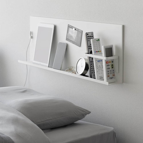 壁付けスチールパネル タワー リモコンホルダー付き