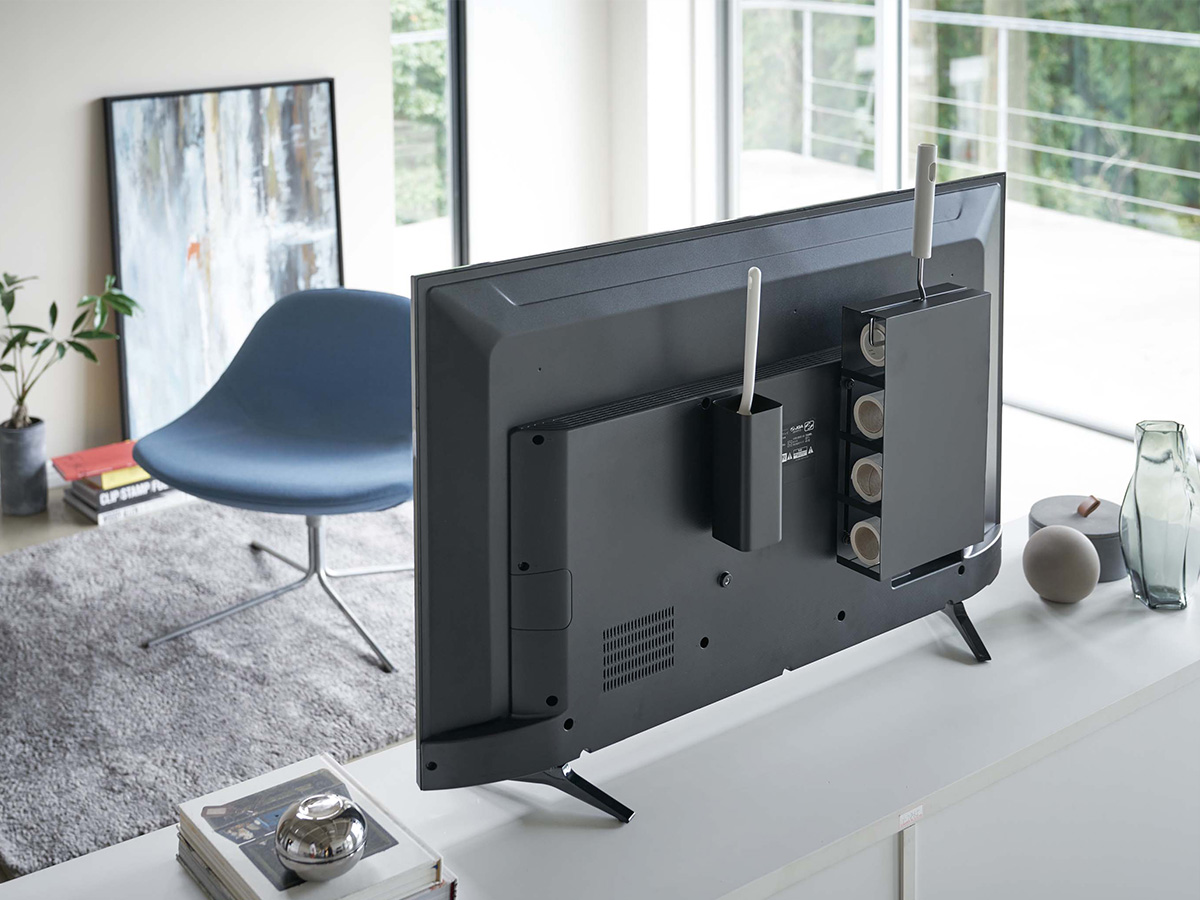 smart ｜ テレビ裏ハンディワイパースタンド スマート ｜ 山崎実業