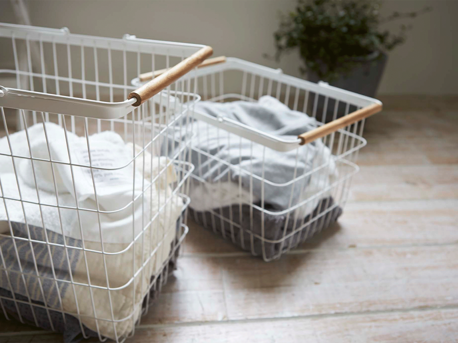 tosca ｜ ランドリーバスケット トスカ L ｜ 山崎実業