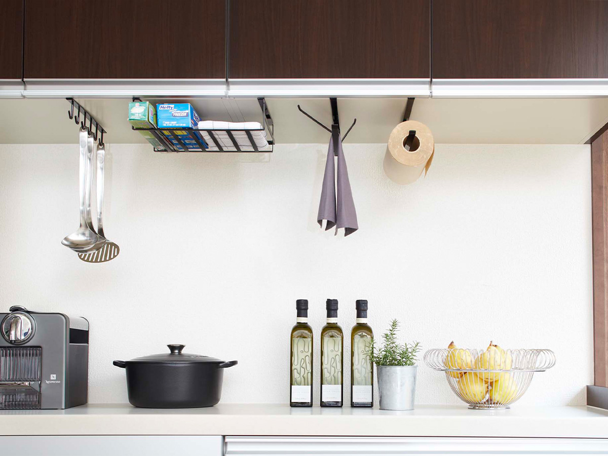 tower ｜ 戸棚下キッチンツールフック タワー ｜ 山崎実業