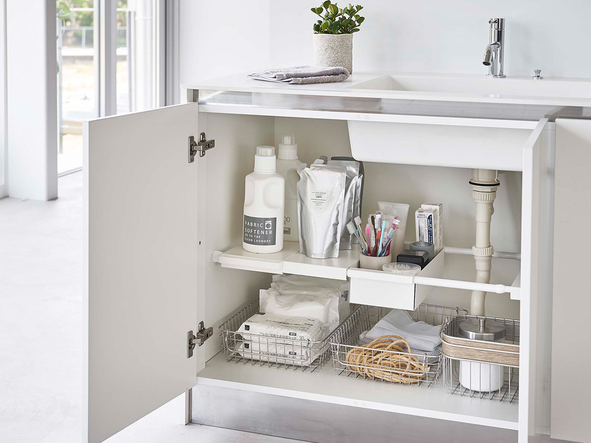 tower ｜ 伸縮つっぱり棒用棚板 タワー スリム ｜ 山崎実業