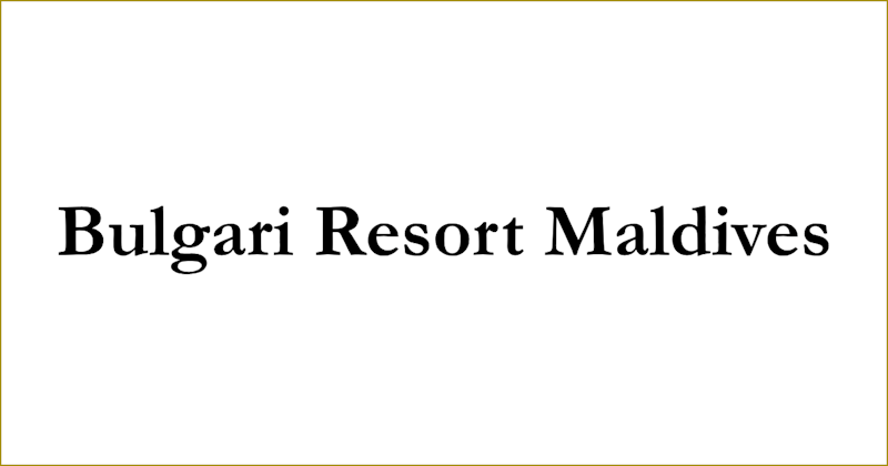 Bulgari Resort Maldives: The Ultimate Sanctuary in the Raa Atoll, Opening in 2026