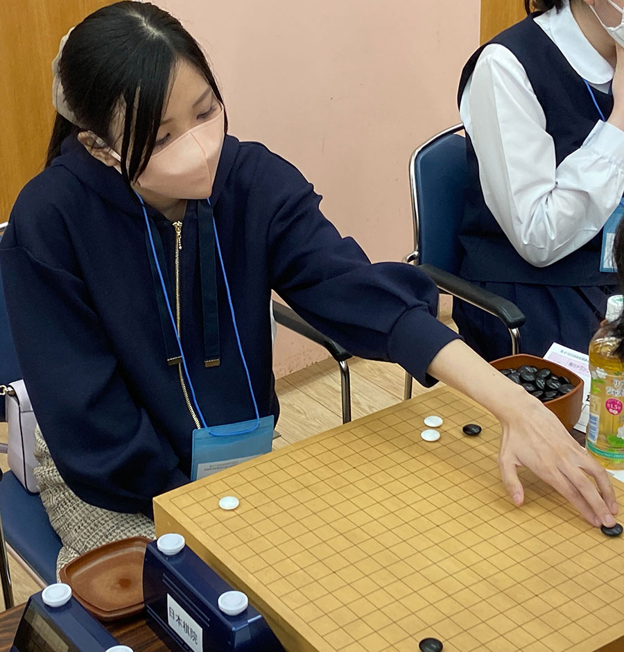 小室杏花さんが「全国高校囲碁選手権大会」女子個人戦で初優勝