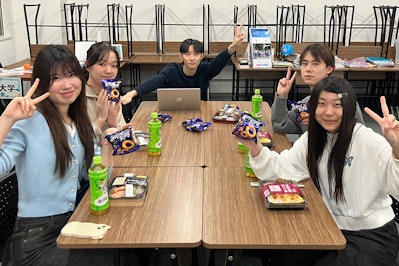 通訳として参加してくれた海外大学に合格したN高グループ3年生