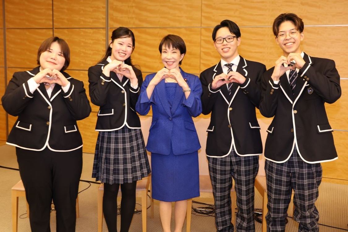 衆院選を前に、高市早苗内閣総理大臣にN高生がインタビューを実施 | N