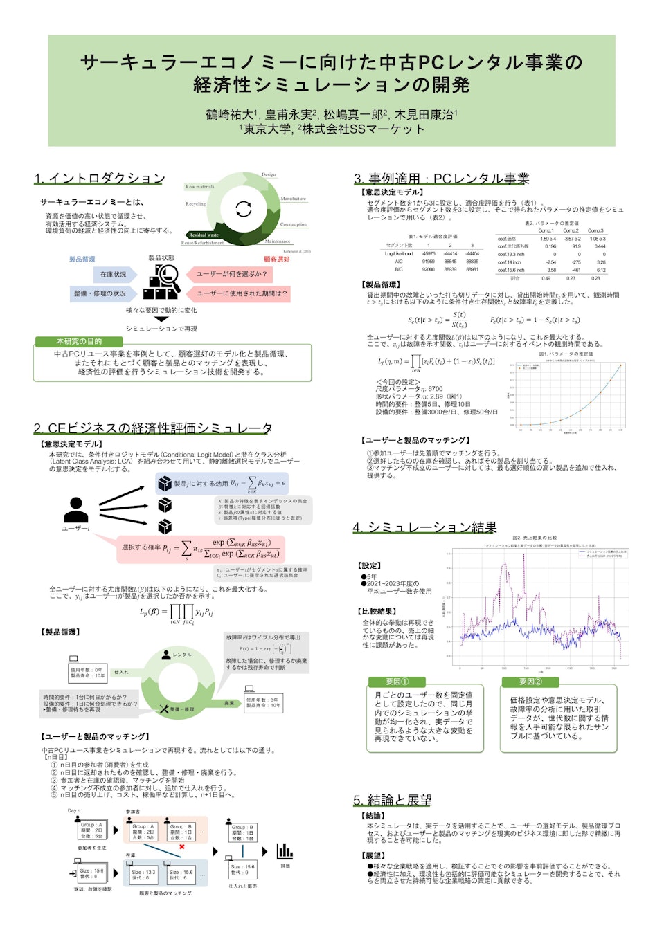 EcoDePS2024で発表したポスター