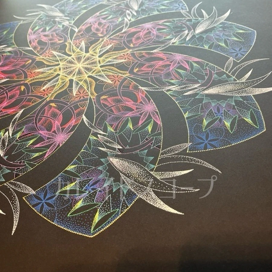 点描曼荼羅画作品展 Cosmos