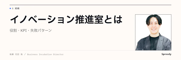 イノベーション推進室とは|役割・KPI・失敗を防ぐ設計