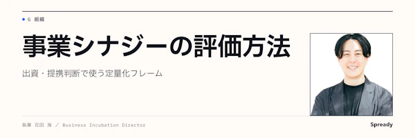 シナジー評価の方法｜出資・提携判断に使う定量化フレーム
