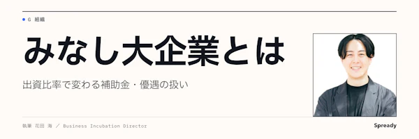 みなし大企業とは|補助金申請前に確認する資本・人的関係