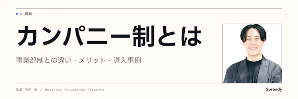カンパニー制とは|事業部制との違いと導入判断