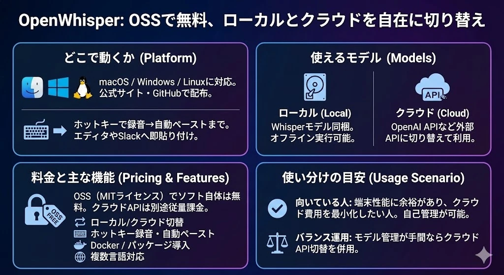 OpenWhisperの概要