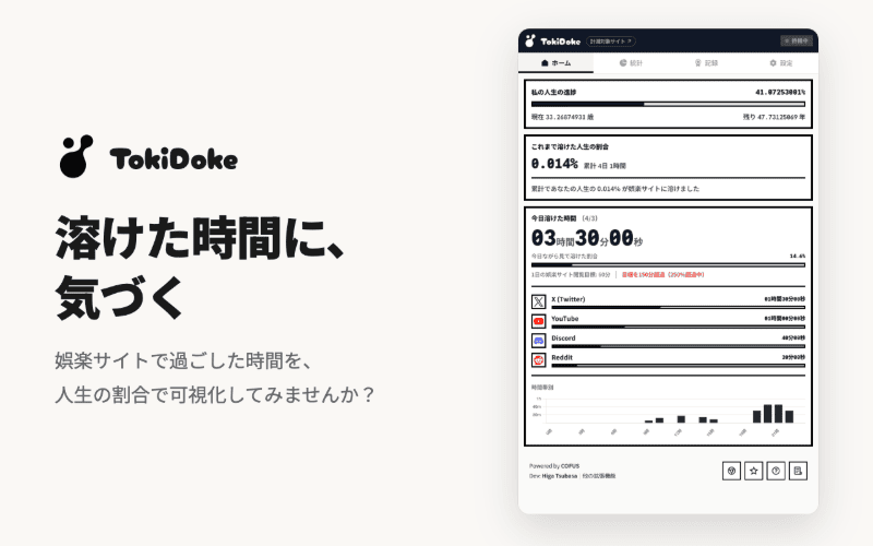 TokiDokeのスクリーンショット