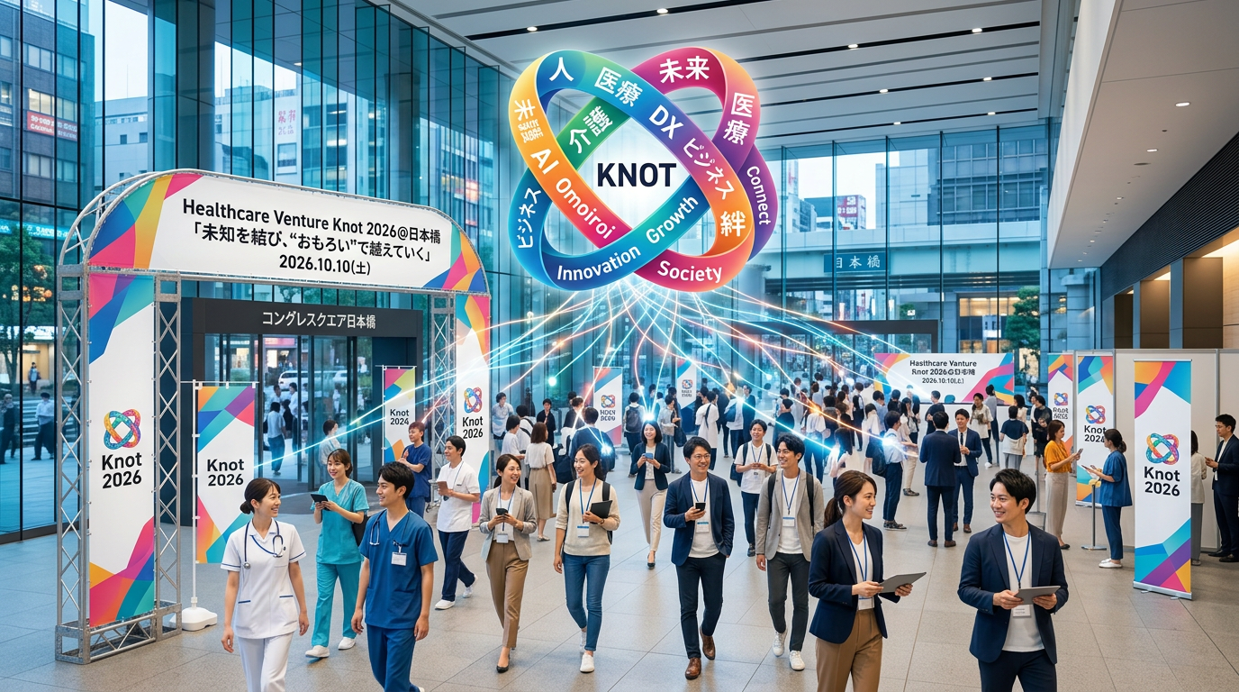 【参加レポート】Healthcare Venture Knot 2026@日本橋で実感した、医療DXの「現在地」とプーラビダの挑戦のアイキャッチ画像