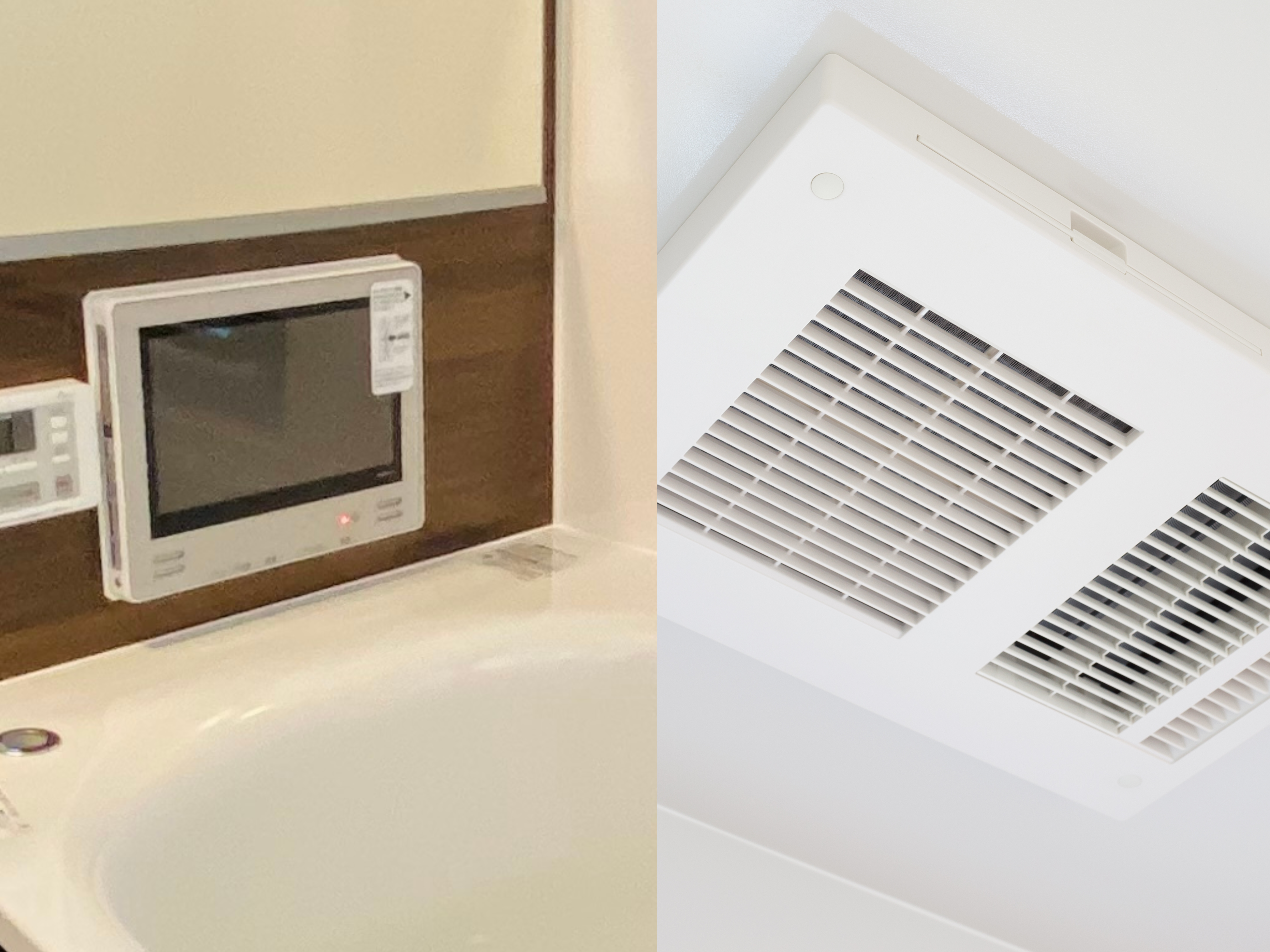 浴室TV・浴室換気乾燥機