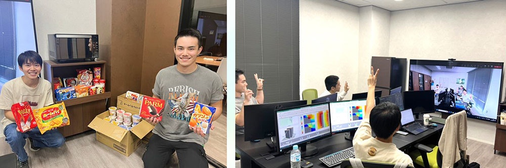 サテライトオフィスが快適な様子