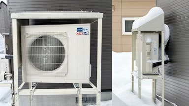 特注傾斜付き防雪屋根