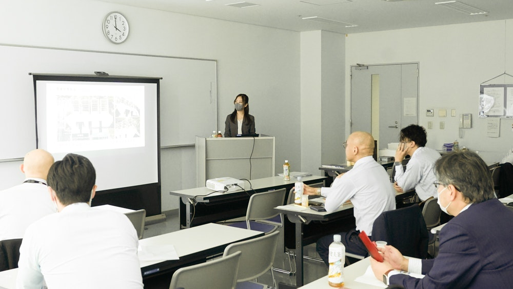 福井三菱電機機器販売(株)様向け勉強会の様子