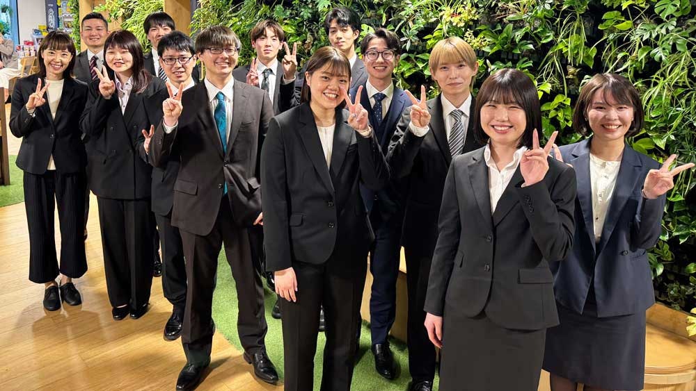 16人の入社メンバー